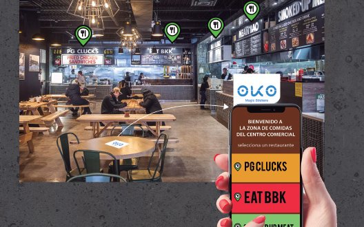 cimne's tweet photo. .@okosmartframe launches a “contactless” stickers as a technological solution for #horeca sector #COVID19 #digitalsignage #DigitalTransformation https://t.co/ubRrv001KX