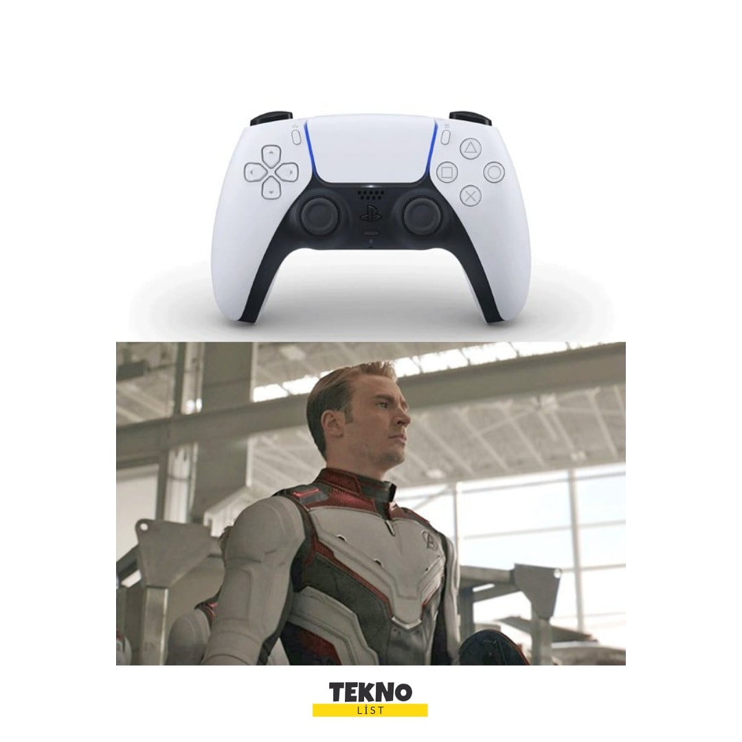 Sony tasarımcıları, bu aralar çok Marvel izlemiş. 
#CaptainAmerica #marvel #PlayStation5 #Playstation #game #Sony #BizB1riz