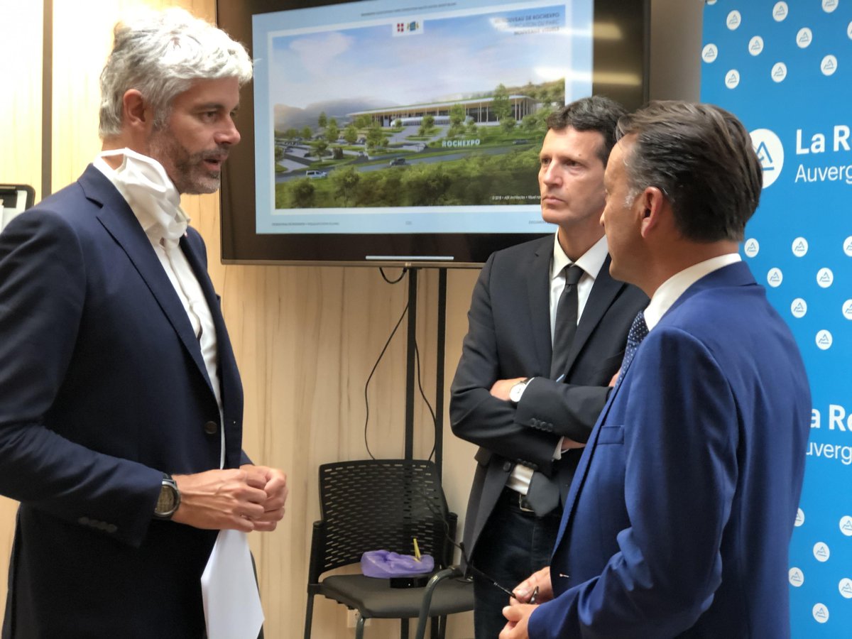SIMODEC74's tweet photo. Hier, @laurentwauquiez était en visite à Rochexpo. Le démarrage cet été du chantier de modernisation du site en cette période de crise est un signal positif fort pour toute la Région! Le projet est soutenu la Région @auvergnerhalpes, la @villedelaroche et le @Dep_74 . https://t.co/ifvVBojjPY