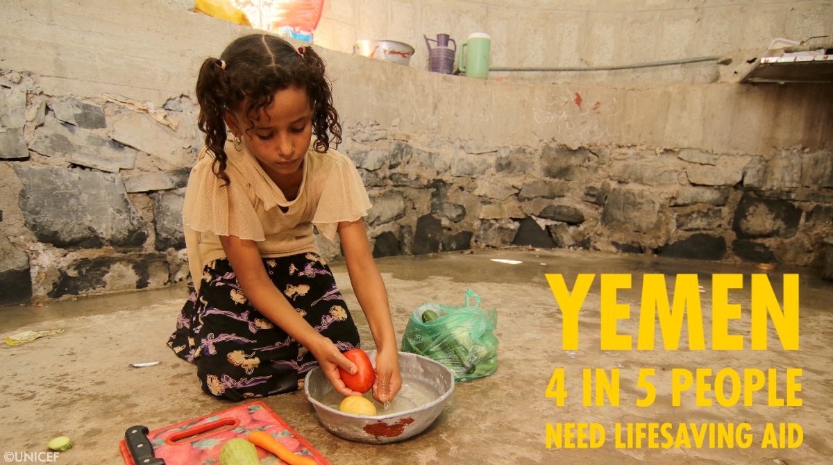 UNHumanRights's tweet image. We are alarmed at the desperate situation in #Yemen. The healthcare system is on the brink of collapse: countless lives will be lost to #COVID19, malaria, cholera, dengue &amp;amp; other diseases.
We urge int'l donors to provide immediate relief to help millions: ow.ly/8HBV50A5Sby