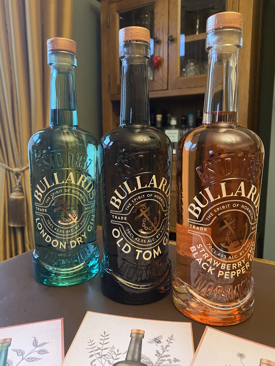 RachSims1's tweet photo. Fresh delivery, all set for National Gin Day tomorrow #Gin #Bullards #FridayFeeling https://t.co/Iy6Y8q5TSx
