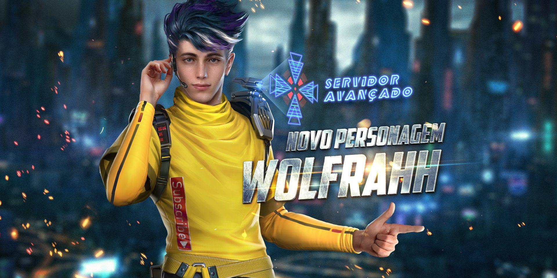 Garena Free Fire Brasil on X: Quem foi escolhido para o servidor