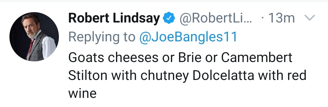 Thank you to  @eltonofficial,  @realrossnoble  @Gailporter and  @RobertLindsay for your beautiful choices!Welcome to my Celebrity Wall Of Cheese!some dairy based levity. http://joebangles.co.uk  If you want to see over 300 replies! #FridayFeeling  #FridayMotivation  #FridayVibes