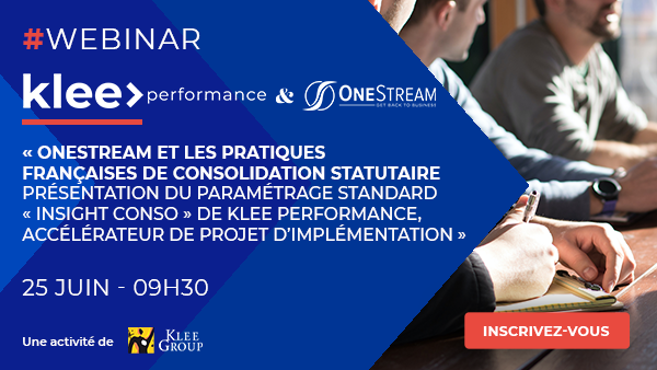 Klee_Group's tweet photo. [#WEBINAR] @KMalnoue vous attend le 25 Juin pour un webinar #KleePerformance ! Inscrivez-vous pour en découvrir davantage sur @OneStream_Soft et les pratiques françaises de #consolidation statutaire 👇 :

https://t.co/6XMkYhEjep https://t.co/hS1sKGIYAZ