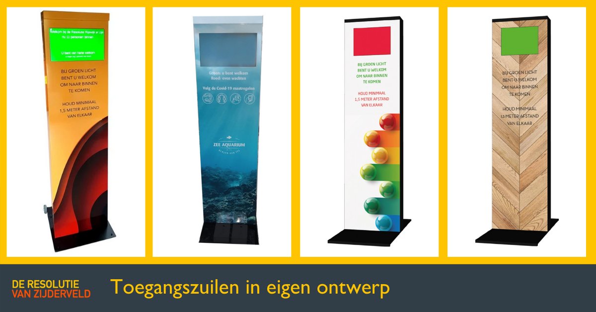 De #toegangscontrole #zuil van #DeResolutie telt het aantal mensen dat binnen is en geeft met een rood of groen scherm aan of iemand nog naar binnen mag✅ ❌
Makkelijker wordt het niet! Bestel de zuil hier👇
webshop.resolutie.nl/collections/to…
-
#coronamaatregelen #anderhalvemetersamenleving