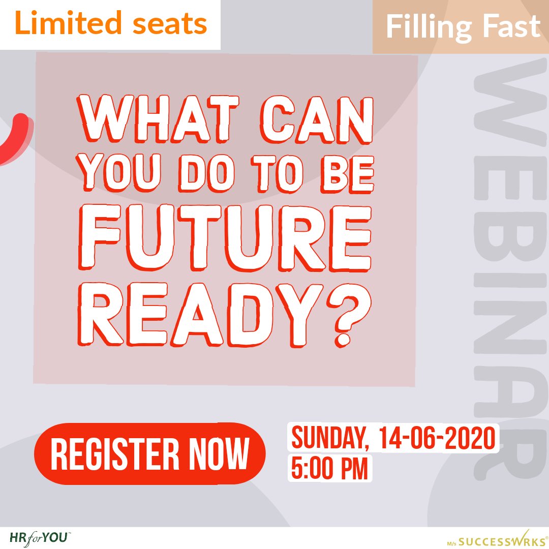 hrforyousw's tweet photo. Free Webinar : RESET | REALIGN | RESTART
What can you do to be future ready ?
Register : https://t.co/gF3M1Gap9G
#Webinar #webinars #webinarindia #freewebinar #webinaralert #newwebinar #reset #realign #restart #postlockdown #helpful #skillstraining #skills
#SundayMotivation https://t.co/Dy2SZvtXWU