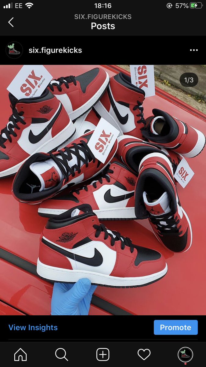 Jordan 1 Mid Chicago BlackToe🎒🖤

RESTOCK NOW AVAILABLE AT SIX.FIGURE KICKS

Insta: six.figurekicks (link in my bio)