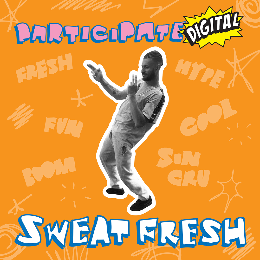 SIN_Cru_'s tweet photo. Today's #ParticipateDigital is #SWEATFRESH taught by TrubL Roc. Every Friday 1700-1800 via @zoom_us. Price: ⚡️FREE⚡️ Email: projects@sincru.co.uk to reserve your place. Info: https://t.co/iFGjjPPyTr #dance #fitness #SINCru25 #SupportedbyACE https://t.co/IV5NCswIgh