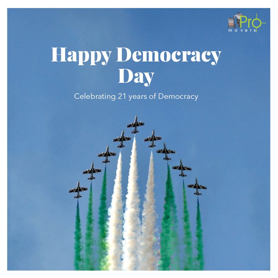 promoversltd's tweet photo. Unique Languages and Culture

In our various locations with different religion, today we celebrate the heroes of democracy
 
Happy 21st Democracy Day Nigeria.

#DemocracyDay2020 #Nigeria #MovingOut God bless Nigeria https://t.co/tPrimCMVs5