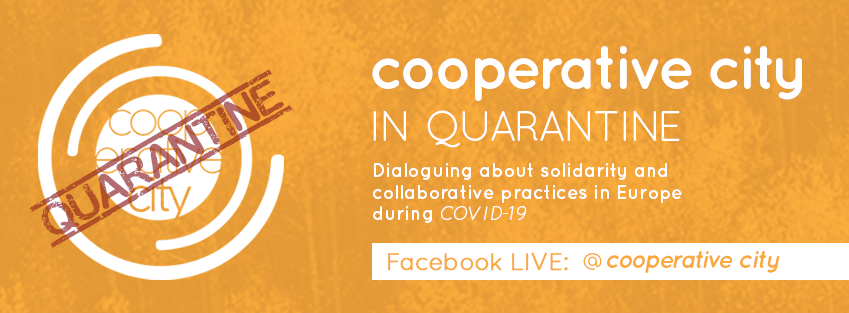 JPIUrbanEurope's tweet photo. Today👉Cooperative City in Quarantine #13 on #socialinclusion by @Eutropian in partnership with JPI Urban Europe supported project #PlaceCity, @URBACT and more. Tune in today- and listen to @danielapatti in the #UrbanLunchTalks on 24 June https://t.co/OEje9ZALR9 #MakingCitiesWork https://t.co/VAFvUkaO7A
