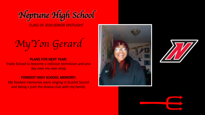 Spotlight on our Seniors.... #NJGrad2020