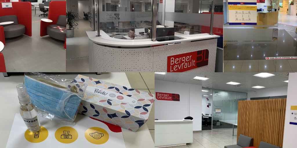 BLevrault_ES's tweet photo. Día a día, en @BLevrault_ES, seguimos teletrabajando con nuestros clientes con la máxima eficacia. ✅ 

Mientras tanto, hemos adaptado nuestras oficinas a la normativa vigente, para garantizar la máxima seguridad en nuestro regreso, que se hará escalonadamente 👍😷 #PostCovid19 https://t.co/jNq4WjShlD