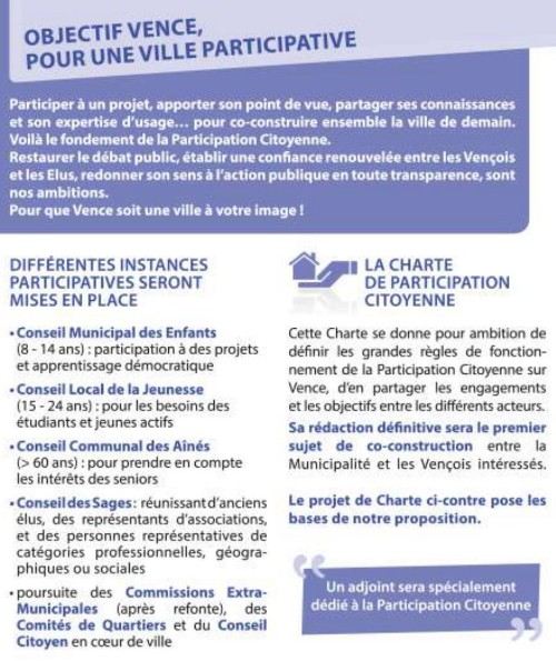 SimonPegurier's tweet photo. @PatrickScalzo : "Participer à un projet, apporter son point de vue, partager ses connaissances et son expertise d'usage... Pour co-construire ensemble la ville de demain. Voilà le fondement de la Participation Citoyenne" https://t.co/ISal1L7DH4
#Vence 
https://t.co/Ihv9rJFSho https://t.co/AFUxKC1IUG