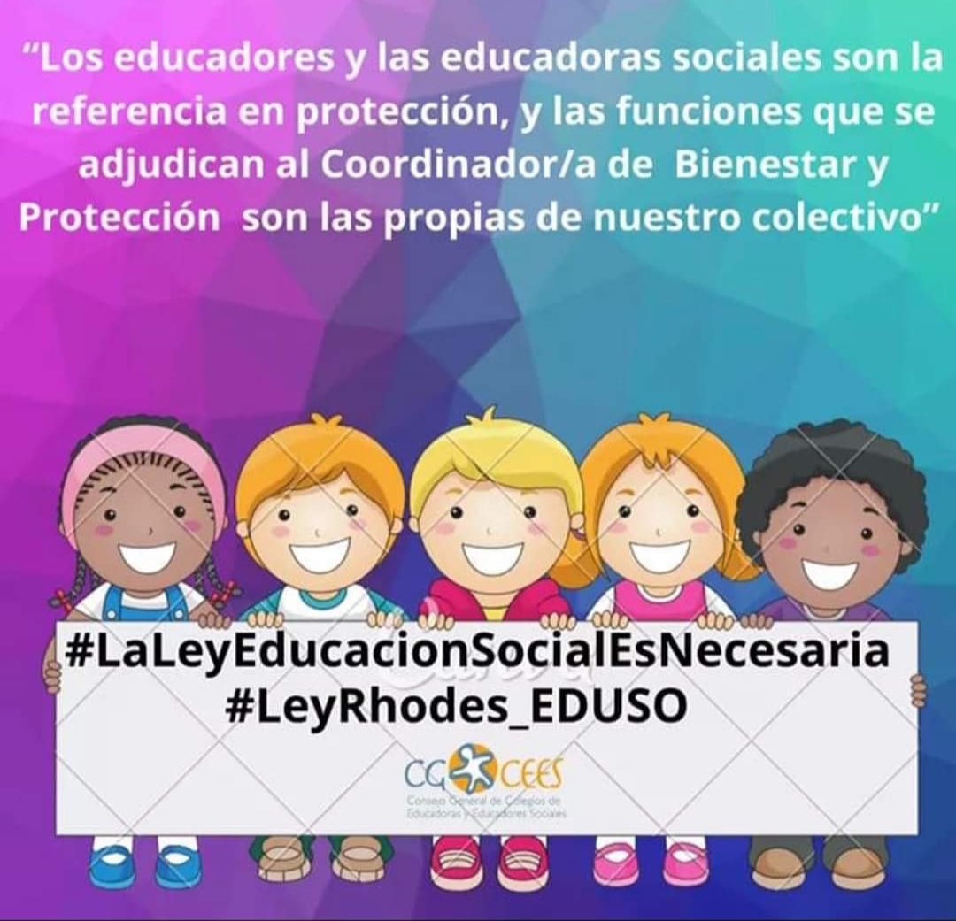 IrenePay's tweet photo. Basta ya de intrusimo laboral, la figura de coordinador/a de bienestar y protección ya existe... Y se llama Educador/a social. 

#edusoenelsistemaeducativo 
#stopintrusismo 
#LeyRhodes_EDUSO
#LeyRhodes
#laeducaciónsocialesnecesaria https://t.co/mzd3k6YpY0