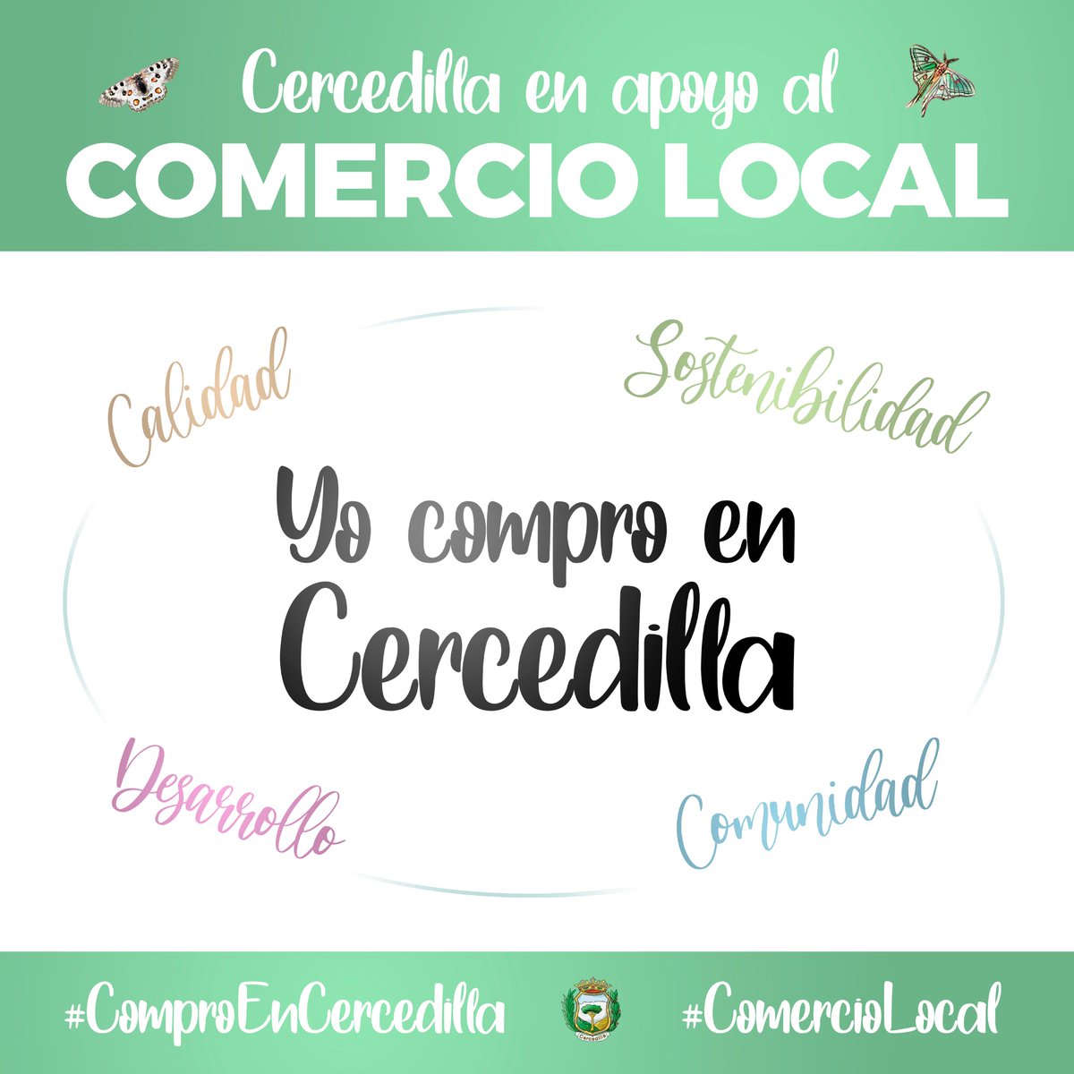 AytoCercedilla's tweet photo. 💚 Los comerciantes de Cercedilla han cumplido un papel esencial en los últimos meses.
🥦🥘🍅🧀 · 👍🧻🧴
Es hora de reconocer su esfuerzo y darles todo nuestro apoyo, pues además, esto supone grandes ventajas que nos benefician a todos ♻️🤝📈
#ComproEnCercedilla #ComercioLocal https://t.co/Dd9Ea6frAM