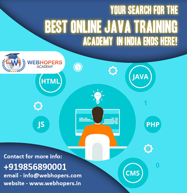 Webhopersedu's tweet photo. Wish to write Java Codes that please both the computer and user?
Enroll in at the Best Online Java Training Academy in India now!
#java #corejava #javatraining #learnjava #javainstitute #coding #learncoding #webhopers #programming #javascript #php #developer #codingisfun https://t.co/fJVqKIUt5J