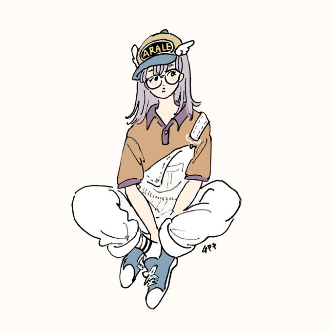 自分の名前のロゴ入ってる服着てるキャラすき 