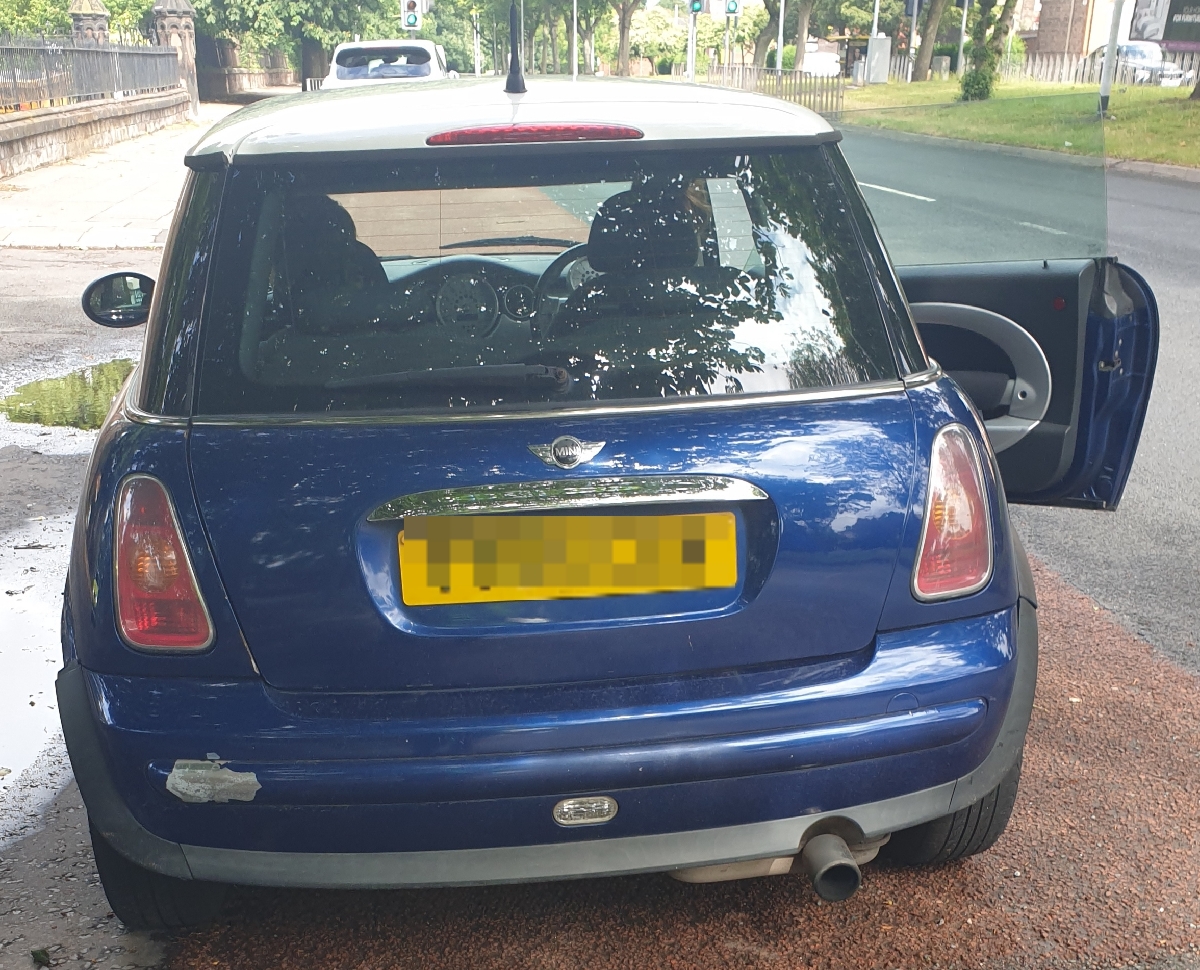 MerPolTraffic's tweet photo. Vehicle stopped after travelling at a worrying 52mph on a 30mph road in the Aigburth area. #driverReported #Fatal5 #ArriveAlive https://t.co/8lu32474SN