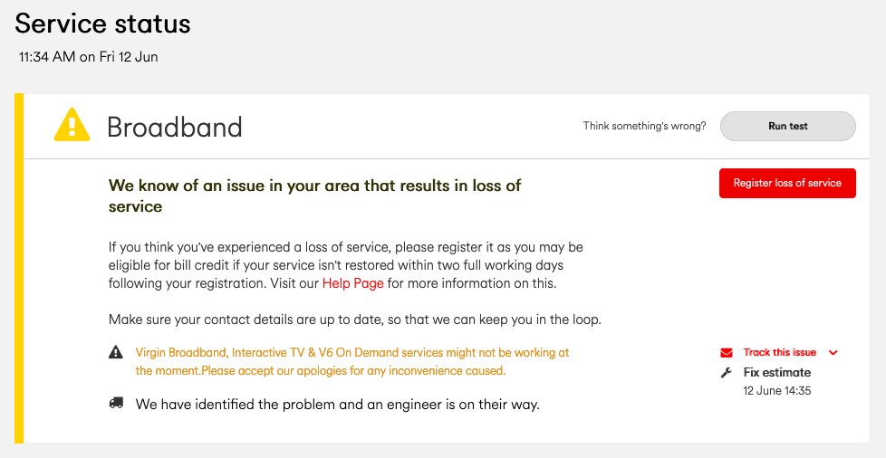 alinchindea's tweet photo. @virginmedia Thanks for your reply. There's just been an update and there is indeed an issue https://t.co/kEQtJ1hmu5