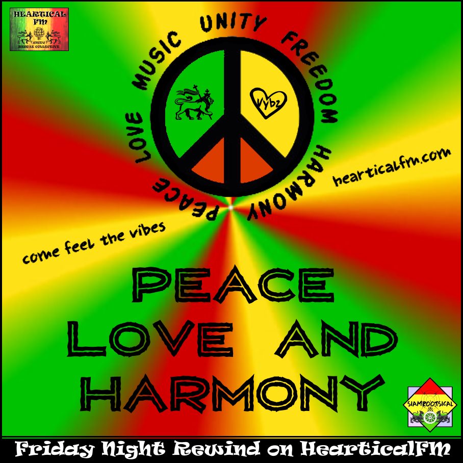 Finally tonight the Rewind Show is back on air after a month off >> Paul Rootsical Live &amp; Direct @ 6pm
my 1st session on HEARTICALFM.COM
calling for PEACE LOVE &amp; HARMONY
💚✊❤️ hearticalfm.com