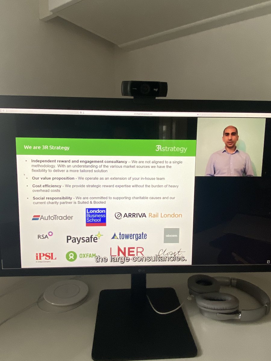 Great to see <a href="/3RStrategy/">3R Strategy</a> at the <a href="/CIPD/">CIPD</a> #festivalofwork such a great boutique reward consultancy - had the pleasure of working with them a few times and always produce great results they have a stand in the virtual hall  #reward #pay #transparency