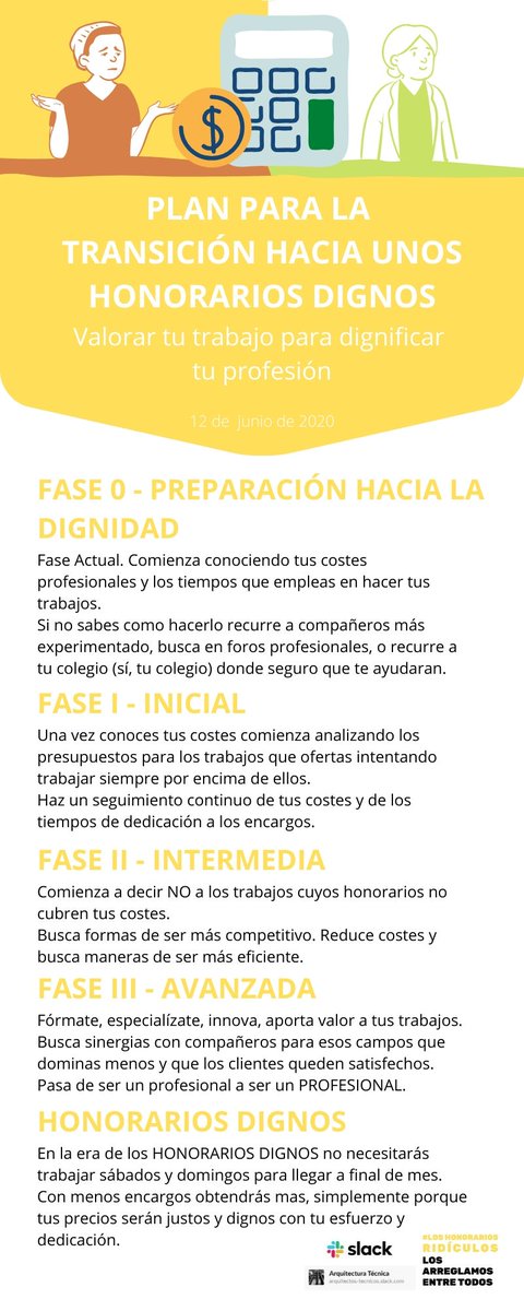 FranCastroEsp's tweet photo. Entre todos lo conseguiremos.

Valora tu trabajo para dignificar tu profesión.

#LosHonorariosRidiculosLosArreglamosEntreTodos https://t.co/hZpc8EmqJl