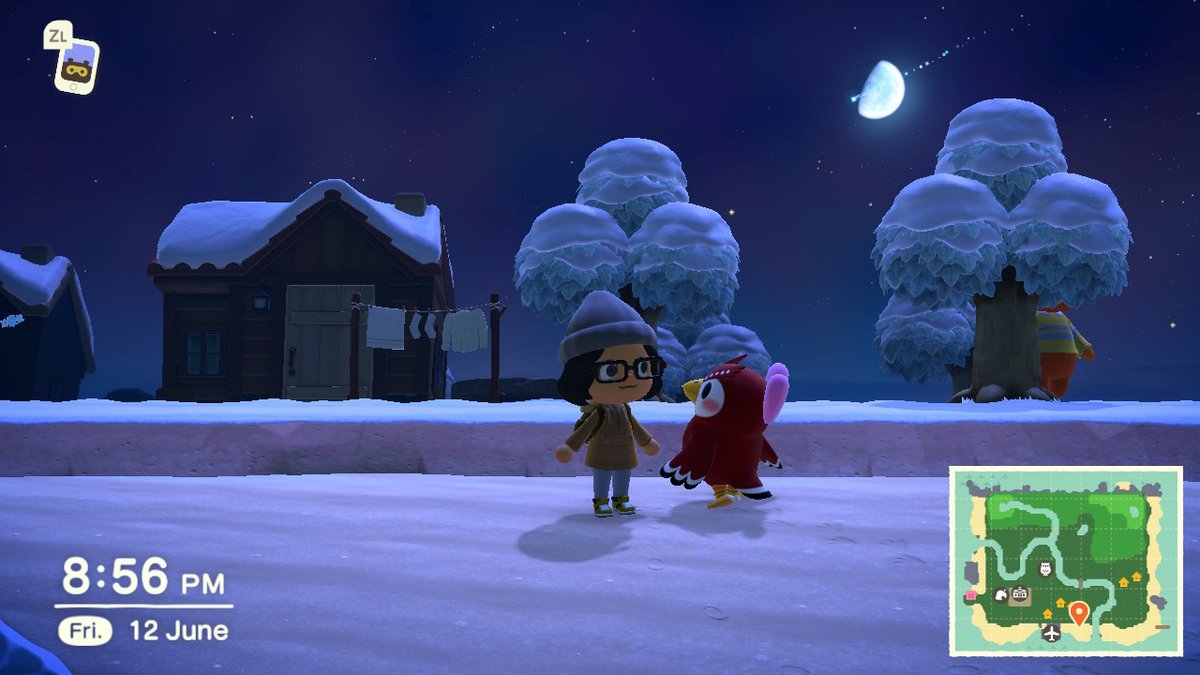 bujilog's tweet photo. meteor shower! #AnimalCrossing #ACNH #NintendoSwitch https://t.co/syhqniuEsj