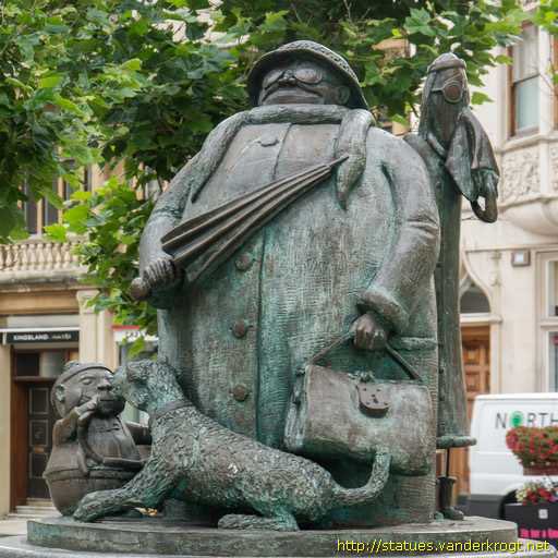 What’s an unlikely statue you’ve come across? The Giles statue of a Daily Express cartoon in Ipswich surprised me.