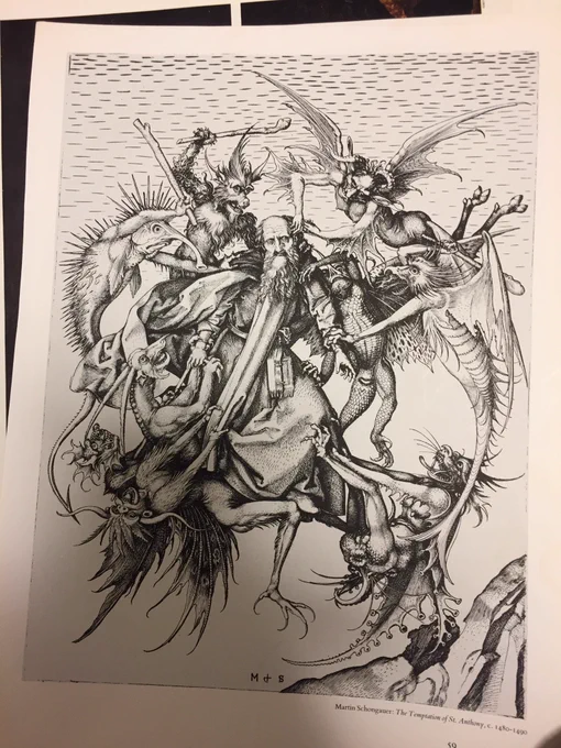 整理していたらいい感じの悪魔達の絵があった 