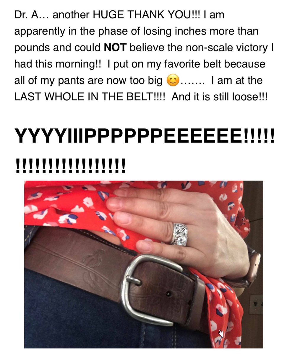 DrEddyClinic's tweet photo. RT @C_W_L_I: How about your non scale victories? 🥰
____
Call or txt: 704-271-9757
#cwli #carolinasweightlossinstitute #weightloss #transformations #longtermweightloss #susatinableweightloss #functionalmedicine #weightlossclinic #staystrong #40daytra… https://t.co/b2Lhk9iXmY