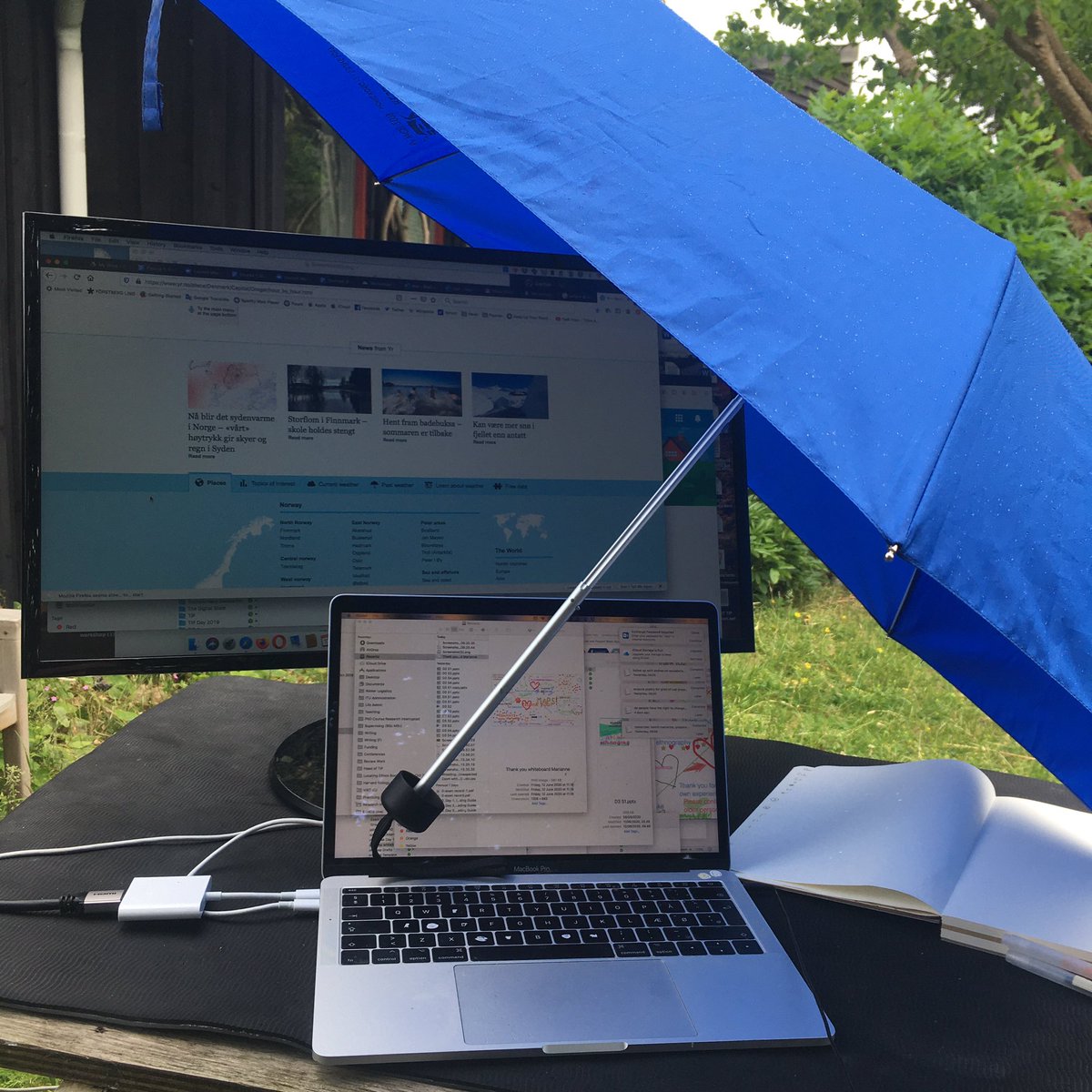 For those curious, the controversial pastry was the "boss snail" / direktørsnegl (image via  @ScandiStandard ).Now weathering a light shower before welcoming  @anandspandian to class later today