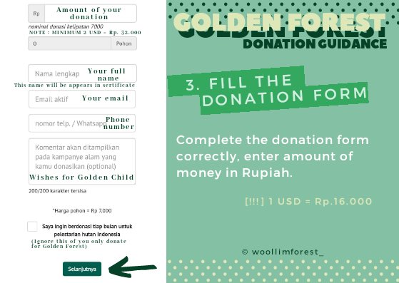   GOLDEN CHILD 3rd        Anniversary Project           #GOLDEN_FORESTDonations will be used to plant spruce trees in Kendal,Central Java, Indonesia. Start from 4th June - 1st August 2020. Here's guidance for International Goldenness.  -c-