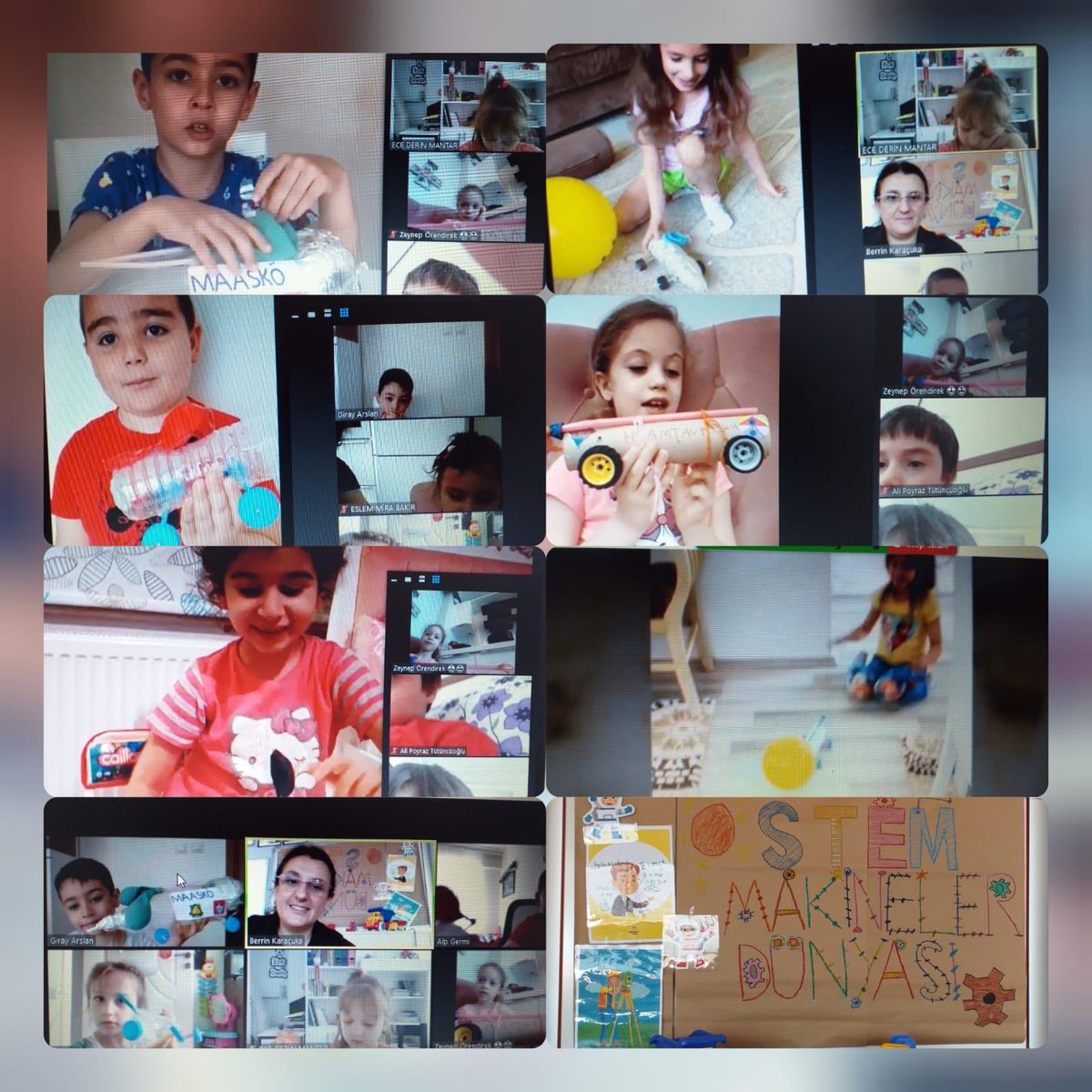 Bahcesehir_Sam's tweet image. Okul Öncesi öğrencilerimiz“STEM JR. FUAR HAFTASI”kapsamında evlerinde  tasarladıkları  Marsta hareket edebilen arabalarını ve yapım süreçlerini online ve yüz yüze sunum yaparak öğretmen ve arkadaşlarıyla paylaştılar
#STEMjunior
#STEMgelecektir @Savas_BOYAR @VeditK