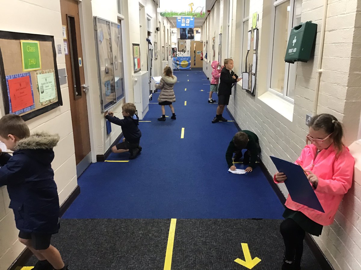 sjvblackpool's tweet photo. We competed our Active Maths using the markers to remind us to keep 2 metres apart on our way back to class ๐๐๐๐ปโ๏ธ #SJVClass1B #SJVClass1HU #SJVClass1HA https://t.co/NaeDKlfqqY