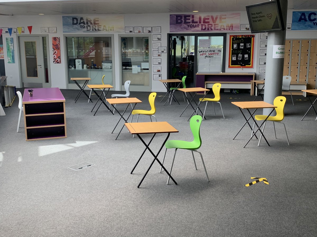 The Academy is ready for our students to return. Thank you to staff for their efforts to get everything in place 
#StayApart 
#HandsClean
#StaySafe 
#schoolreopeninguk
