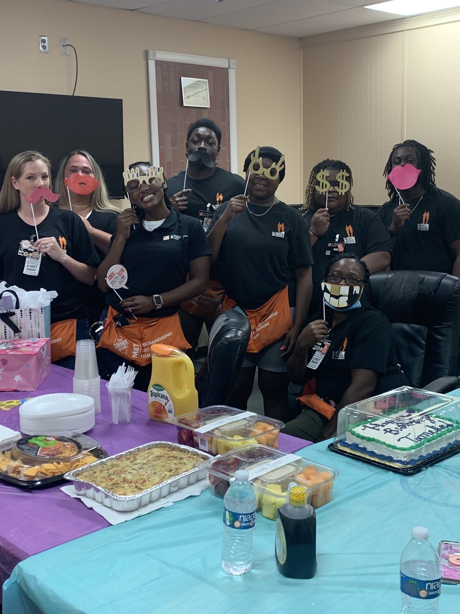 What a amazing team I have. Let the Birthday celebration begin.