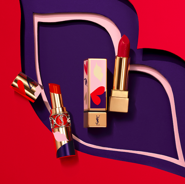 davelackie's tweet photo. Here's something really cool. YSL has just launched its "I Love You So Pop" Collection. It's a tribute to Yves Saint Laurent's passion for the Pop Art movement. It's a collection of limited edition lipstick packaging with bold, graphic designs. https://t.co/IH4GXM96Vk