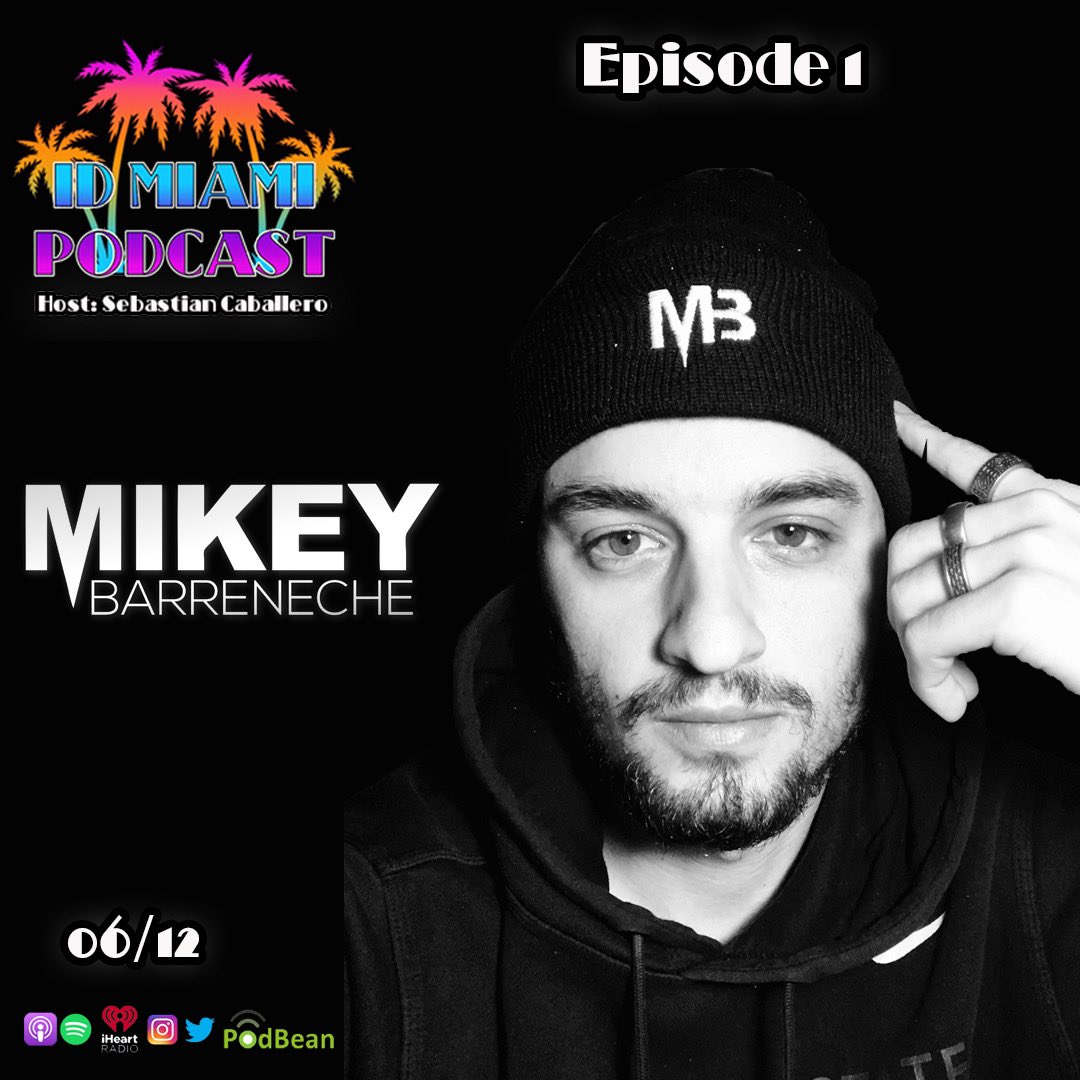 IDMiamiPodcast's tweet photo. Episode with @mikeybarreneche is now up on SoundCloud &amp; Apple Podcast! Full interview and mix link in bio! #IDMIAMI 

https://t.co/qoMubqhJx4 https://t.co/8bnlmUx0wq