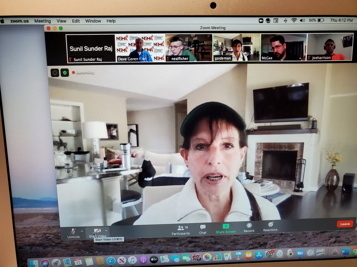 SunilSportsNews's tweet image. @Dave_Goren hosted @NSMASportsMedia @zoom_us meeting yesterday with guests  #RyanMcGee @espn #MichaelRusso @TheAthletic #GailSideman #gpublicity on #MaximizingYourSocialMedia @ESPNMcGee @RussoHockey @gpublicity1