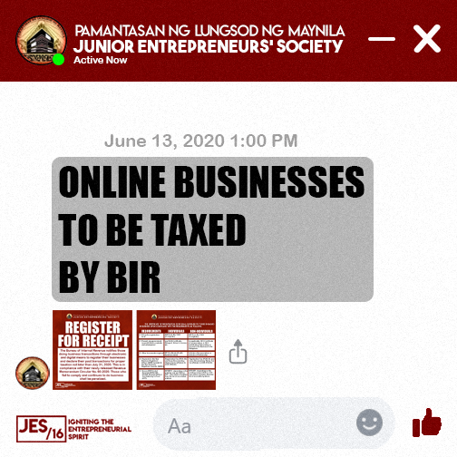 plmjes's tweet photo. 🔴ONLINE BUSINESSES TO BE TAXED BY BIR🔴
Calling the attention of online entrepreneurs
The Bureau of Internal Revenue (BIR) has issued RMC No. 60-2020 for online sellers to register their businesses and pay their tax obligation on or before July 31, 2020.
Source: BIR
#PLMJES https://t.co/KO23crWwJ5