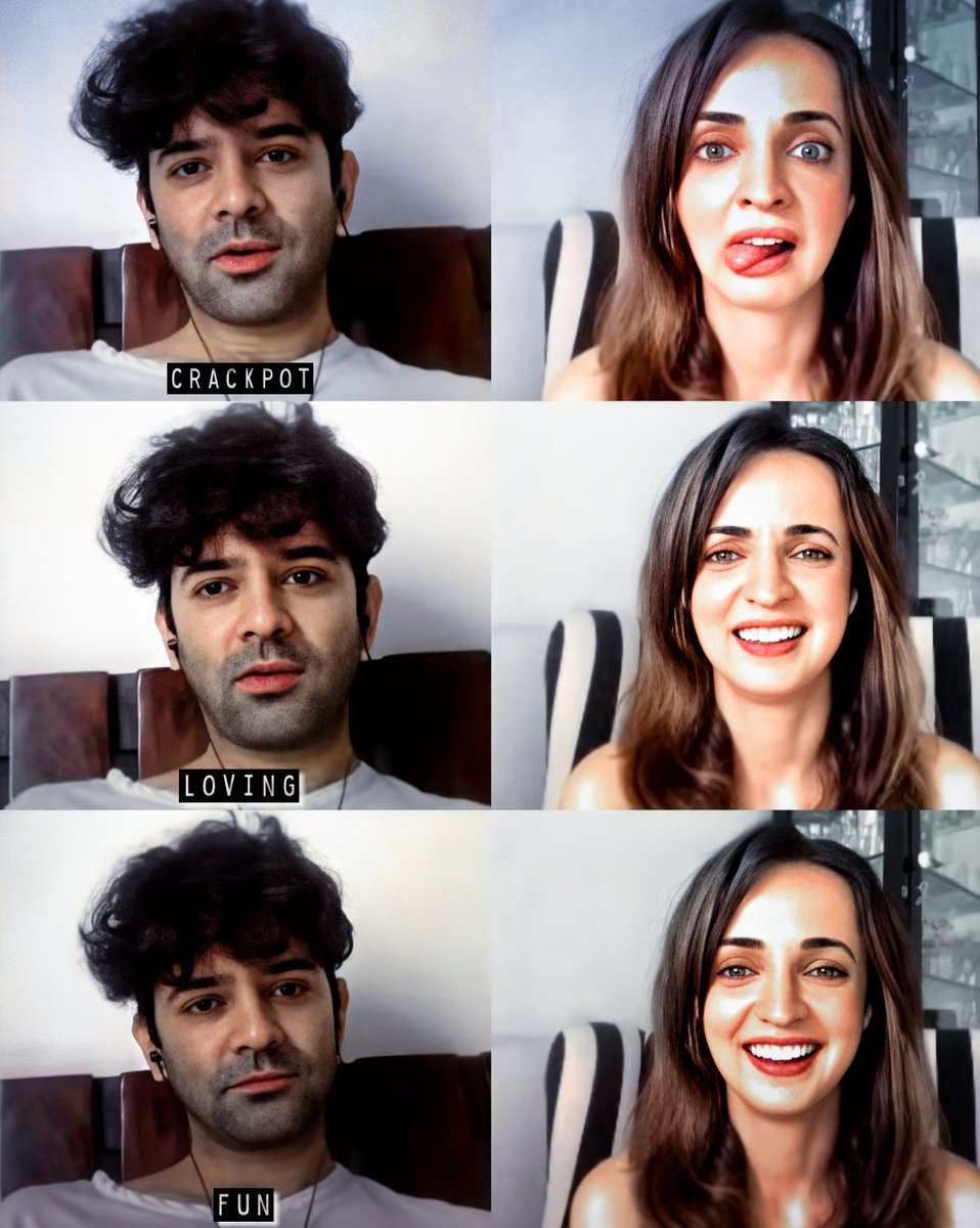 G: You have to say three things that pop up in your head when i say Sanaya Irani. Go.B: Crackpot, Loving, Fun. #IPKKND9YearsLiveWithSaRun  #IPKKND  #SaRun