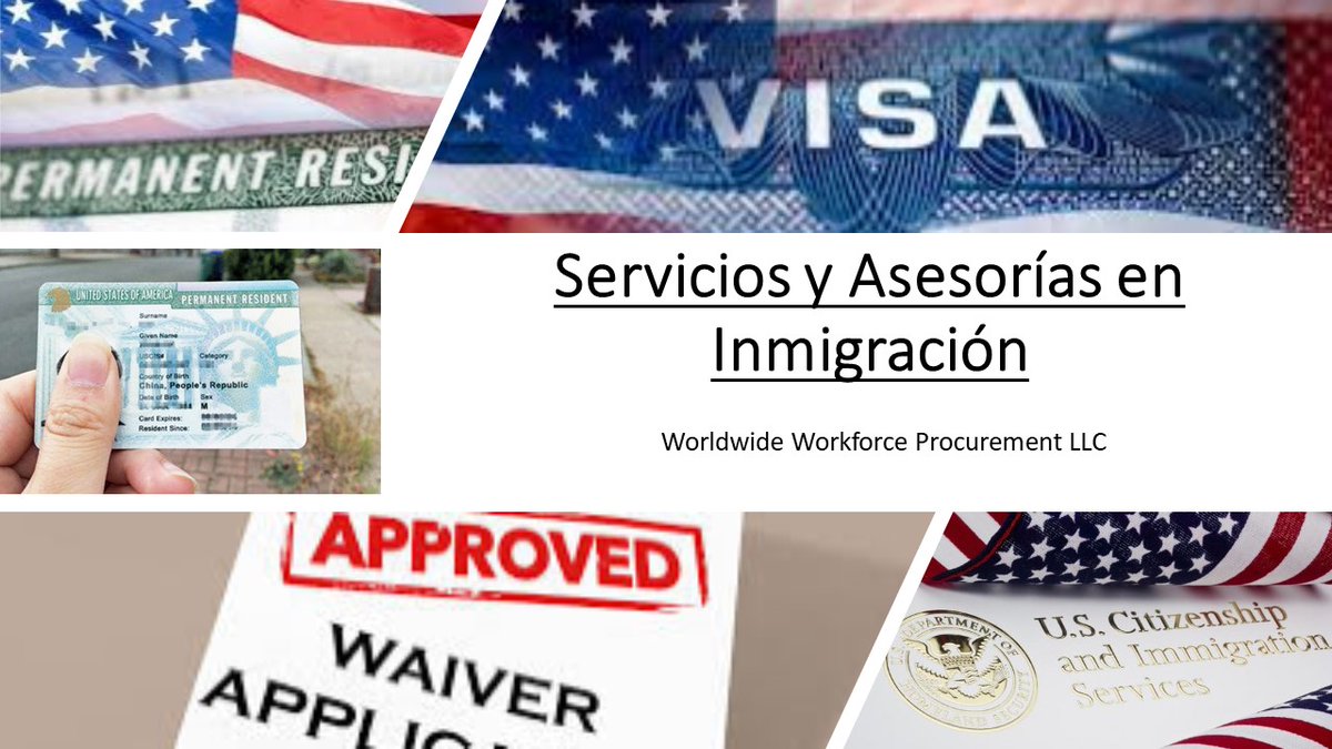 worldwideWP's tweet photo. Nesecitas un #PERDONAMERICANO, una #visaamericana, solicitar su #Ciudadania o #Residencia, Worldwide Workforce Procurement LLC, te brinda la asesoria y tramite de cualquier sevicio que requiera.
!! no espere mas !!
@USConsulateMTY @USCGCdJuarez @USCGGuadalajara @USCIS_es https://t.co/x2pHSI6Fz7