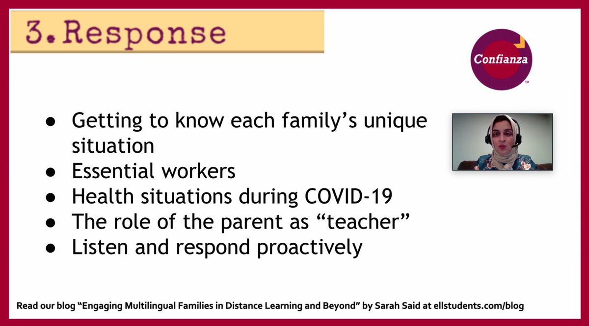 KelleyCordeiro's tweet photo. What can we, or will we do differently to respond to the unique needs of #ELL families? @MrsSaid17 @SarahOttow @ELL_confianza #FollowUpFriday @LIRBERN https://t.co/hI4WwY7fxV