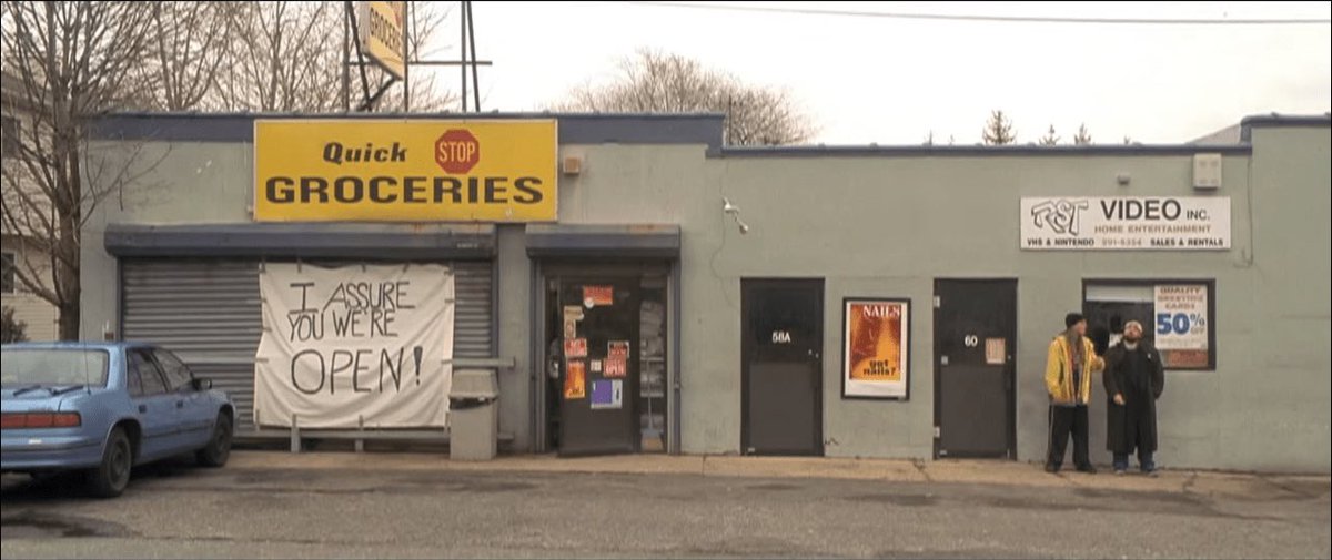creativebeam's tweet photo. Clerks, Clerks 2, Jay and Silent Bob Strike Back film location. 58 Leonardo ave, Leonardo, NJ. Quick Stop Groceries. @thatkevinsmith @jaymewes @jayandsilentbob @briancohalloran #leonardonj #jayandsilentbob #kevinsmith #jasonmewes #photography #photo #quickstopgroceries #NewJersey https://t.co/SQMXD1pWti