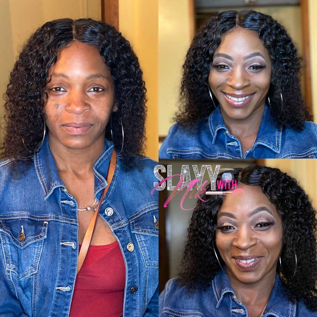 officially_nika's tweet photo. Yall I think she earned the award of being the most nervous client ever🤣 she literally was scared because this was her first time ever doing anything like this but I really enjoyed her she made me laugh the WHOLE TIME🥰 thanks for trusting me sweet lady💙 #SlayyWithNik💕💪🏾 https://t.co/pJfY8qQ73C