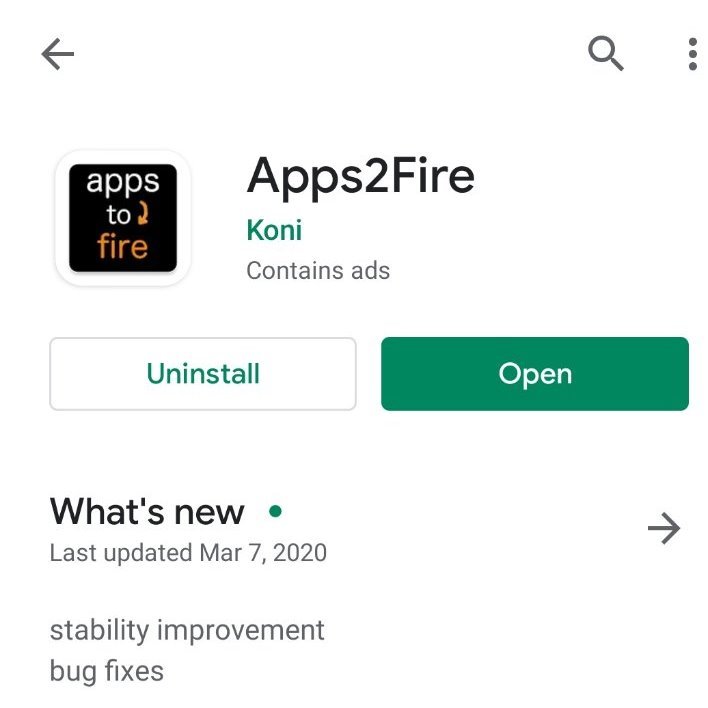 எந்த ஒரு apk fileலையும் மொபைல் டூ டிவி/firetv stick அனுப்ப என் அனுபவத்துல ரெண்டு app suggest பண்றேன். 1. App2Fire 2. Send Files to TVஇதுல நான் strongகா suggest பண்றது முன்னவர் App2Fire ரெண்டுமே லீகல் appகள். கவலை வேண்டாம், Google PlayStoreல இருக்கு.