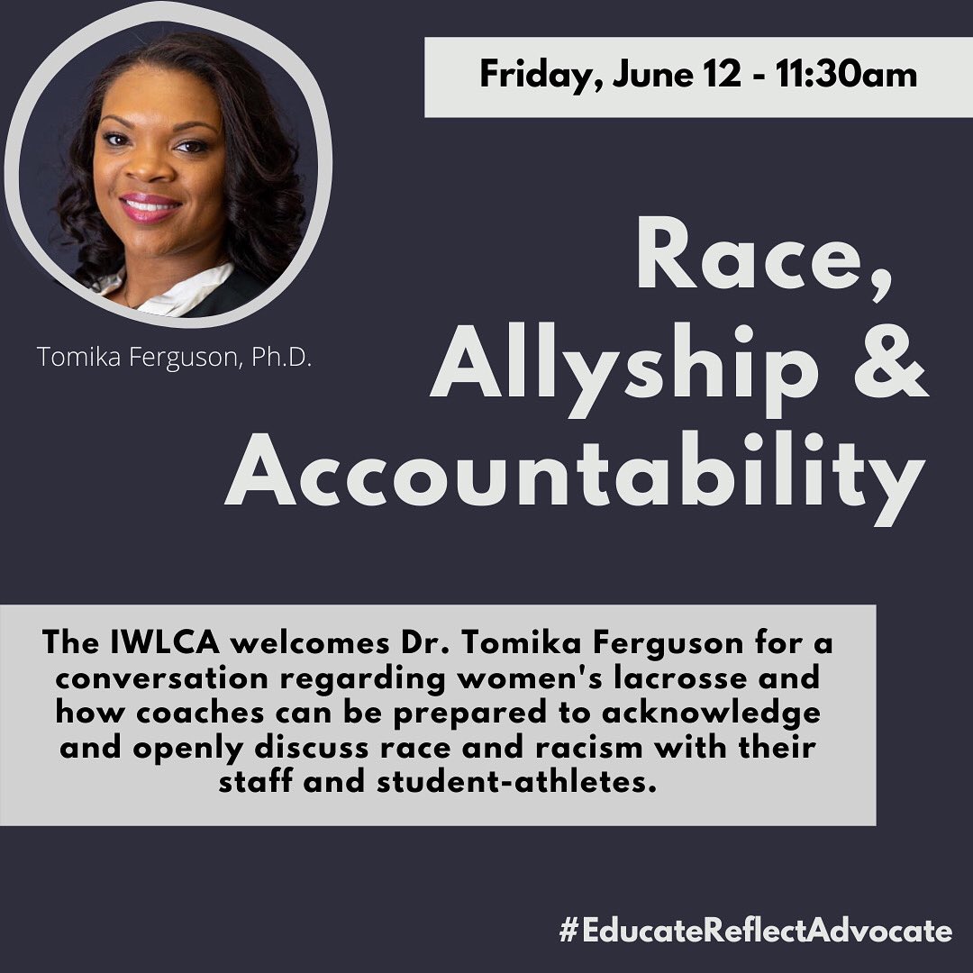 Absolutely AMAZING webinar today with Dr. Ferguson. So much to unpack,  but we believe our coaches and staff are committed to doing the work. #speakup #takeastand #everydayally
