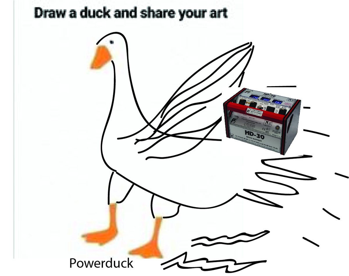 CinePowerInt's tweet image. When you see Powerduck, have no fear, Power is here!
