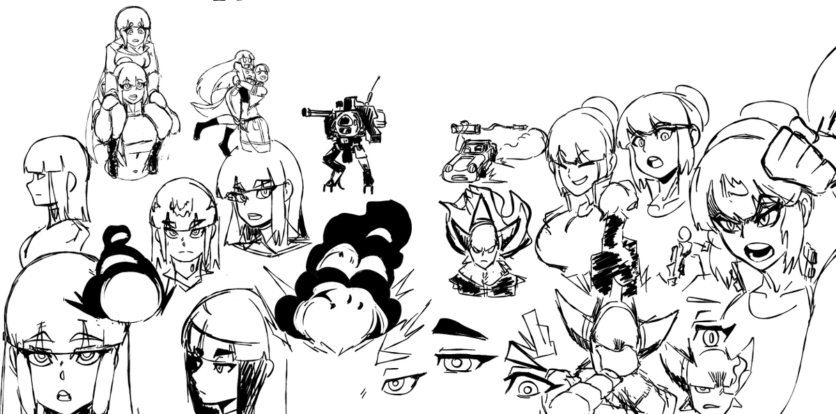 @LyukaArt BLESSED

Man I need to do more in-character drawings too 