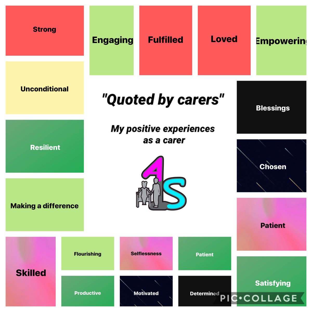 As1Hackney's tweet photo. ❤️in aid of carers week❤️

We asked parents to quote a positive word that sums up their experiences as a carer, take a look at what they said below ⬇️ #CarersWeek2020 #carers #SEND #positivity https://t.co/IPEtCXwuUu